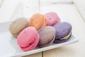 Macaron Closeup Royalty Free Stock Photo