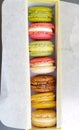 Macaron coloful dessert