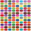 Macaron colorful set