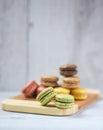 Macaron cookies Royalty Free Stock Photo