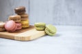 Macaron cookies Royalty Free Stock Photo