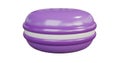 macaron icon. 3d rendering.