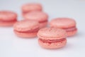 A macaron - sweet meringue-based confection Royalty Free Stock Photo