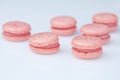 A macaron - sweet meringue-based confection Royalty Free Stock Photo