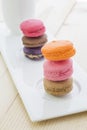 Macaron Tower Royalty Free Stock Photo