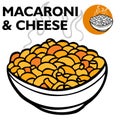 Macaroni and Cheese Royalty Free Stock Photo