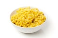 Macaroni and Cheese in a bowl Royalty Free Stock Photo