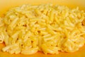 Macaroni and cheese dinner Royalty Free Stock Photo