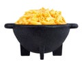 Macaroni and cheese dinner Royalty Free Stock Photo
