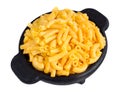 Macaroni and cheese dinner Royalty Free Stock Photo