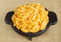 Macaroni and cheese dinner Royalty Free Stock Photo