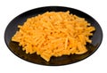 macaroni and cheese dinner Royalty Free Stock Photo