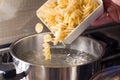 Macaroni italian food pasta Royalty Free Stock Photo