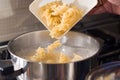 Macaroni italian food pasta Royalty Free Stock Photo