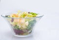 Macaroni italian paste salad Royalty Free Stock Photo
