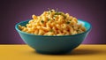 Macaroni pasta in a Bowl, 