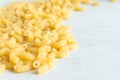 Macaroni Pasta, close up.