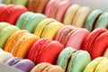 Macarons background