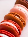 Macarons, close-up