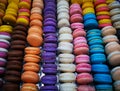 Macarons - french colorful macarons with various flavors
