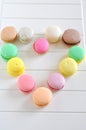 Macarons Heart