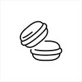 Macarons Icon Outline