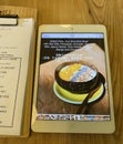 Macau Cafe Macao Coffee Shop IPad Order Digital Fresh Fruits Smoothy Bowl