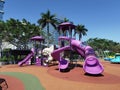 Macau Children Playground Macao Kun Iam Statue Waterfront Facility Outdoor Kids Activity Fitness Recreation Park Royalty Free Stock Photo