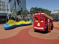 Macau Children Playground Macao Kun Iam Statue Waterfront Facility Outdoor Kids Activity Fitness Recreation Park Royalty Free Stock Photo