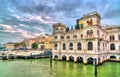 Houses at the Fisherman`s Wharf in Macau, China Royalty Free Stock Photo