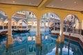 MACAU, CHINA - FEB 23th 2023 : The Venetian Hotel, Macao - The famous shopping mall, luxury hotel and the Casino