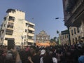 Portuguese Cathedral Architecture Macau China Macao Chinese New Year Golden Dragon Parade Dance Ruins of St. Paul Church Facade