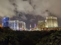 Macau China Macao Cotai Strip Venetian Resort Melco COD cod City of Dreams Macao Modern Architecture Night leds Lighting