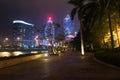 Macau, China - 2014.10.15: Macau - the gambling capital of Asia. The photo of the famous Grand Lisboa hotel.