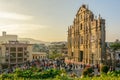 The main sight of Macau - Ruins of Saint Paul`s Church