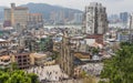 The Portuguese architecture of Old Town Macau, China