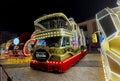 Macau Chinese New Year Celebration Parade Float Display Rabbit Cart Bunny Vehicle Led Lights Macao Tap Seac Square