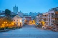 Macau cityscape skyline at night in Macau, China Royalty Free Stock Photo