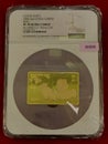Macau Coin Show Precious Metals Zodiac Chinese Dog Gold Bar Puppy NGC Graded Collectible Money Currency Value RMB Yuan Economy