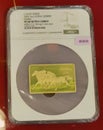 Macau Coin Show Precious Metals Zodiac Chinese Horses Gold Bar NGC Graded Collectible Money Currency Value RMB Yuan Economy