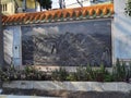 Macau Coloane Graveyard Chinese Rituals Twenty-four Filial Piety Classic Folk Stories Painting Wall Mural Cultural Heritage Arts