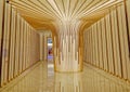 Macau Cotai City of Dreams Grand Hyatt Lobby Entrance Illusion Macao Interior Design Geometry Space Ceiling Arts Crafts