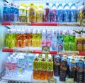 Macau Daiso Japanese Ramune Carbonated Soft Drink Fruits Juice Marble Soda Drinks Instant Fast Foodie Japan Junk Food Beverages Royalty Free Stock Photo