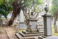 Protestant Cemetery(World Heritage site). a famous Historic Sites in Macau. Royalty Free Stock Photo