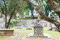 Protestant Cemetery(World Heritage site). a famous Historic Sites in Macau. Royalty Free Stock Photo