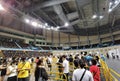 Macau Egg Indoor Auditorium Sports Arena Massive Public Nucleric Acid Test Covid-19 Testing Coronavirus Citywide Screening Health