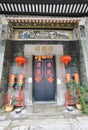 Macau Foc Tac Temple Su Tung Po Teaching Painting Mural Macao Inner Harbor Templo Budista Buddhism Worship Religious Architecture