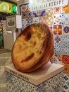 Macau Galaxy Resort Giant Portuguese Egg Tart Props Display Retail Shopping Mall Macao Sweet Snack