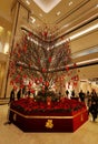 Macau Galaxy Resort Marriot Hotel Chinese New Year Red Flower Orchids Cherry Blossom Arrangement Red Packet Laisi Decoration