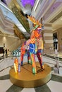 Macau Grand Lisboa Palace Hotel Resort Macao Mid-Autumn Festival Animal Deer Lantern Bamboo Folk Arts Chinese Crafts